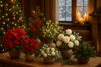découvrez nos conseils pour choisir les fleurs parfaites et créer une ambiance de noël magique et chaleureuse dans votre maison.