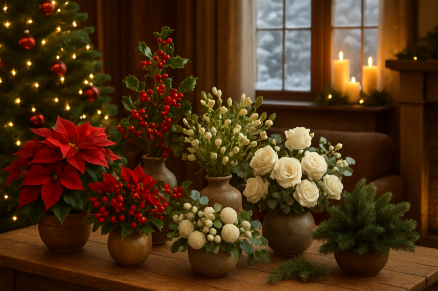 découvrez nos conseils pour choisir les fleurs parfaites et créer une ambiance de noël magique et chaleureuse dans votre maison.