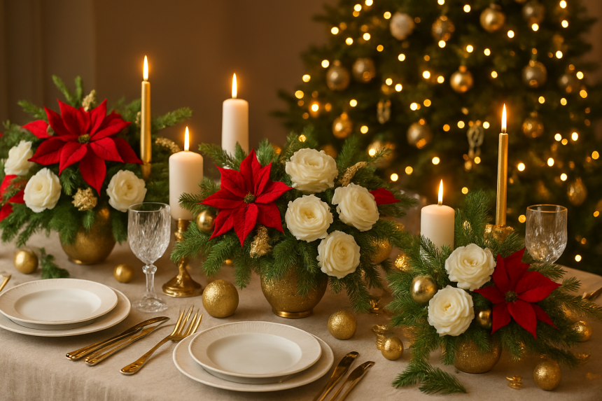 découvrez des idées créatives de fleurs de noël pour décorer et sublimer votre table de fêtes. inspirez-vous de nos conseils pour une ambiance chaleureuse et festive !