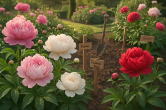 découvrez les différentes variétés de pivoines, nos conseils pour bien les planter et tout savoir sur leur floraison afin de réussir leur culture dans votre jardin.