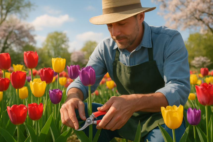 découvrez quand et comment couper les tiges de tulipes pour prolonger leur floraison, favoriser leur repousse et obtenir des bouquets éclatants. conseils pratiques et astuces de jardinier.