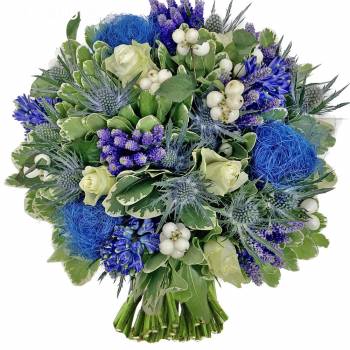 Bouquet of flowers - The Blue Berry Bouquet