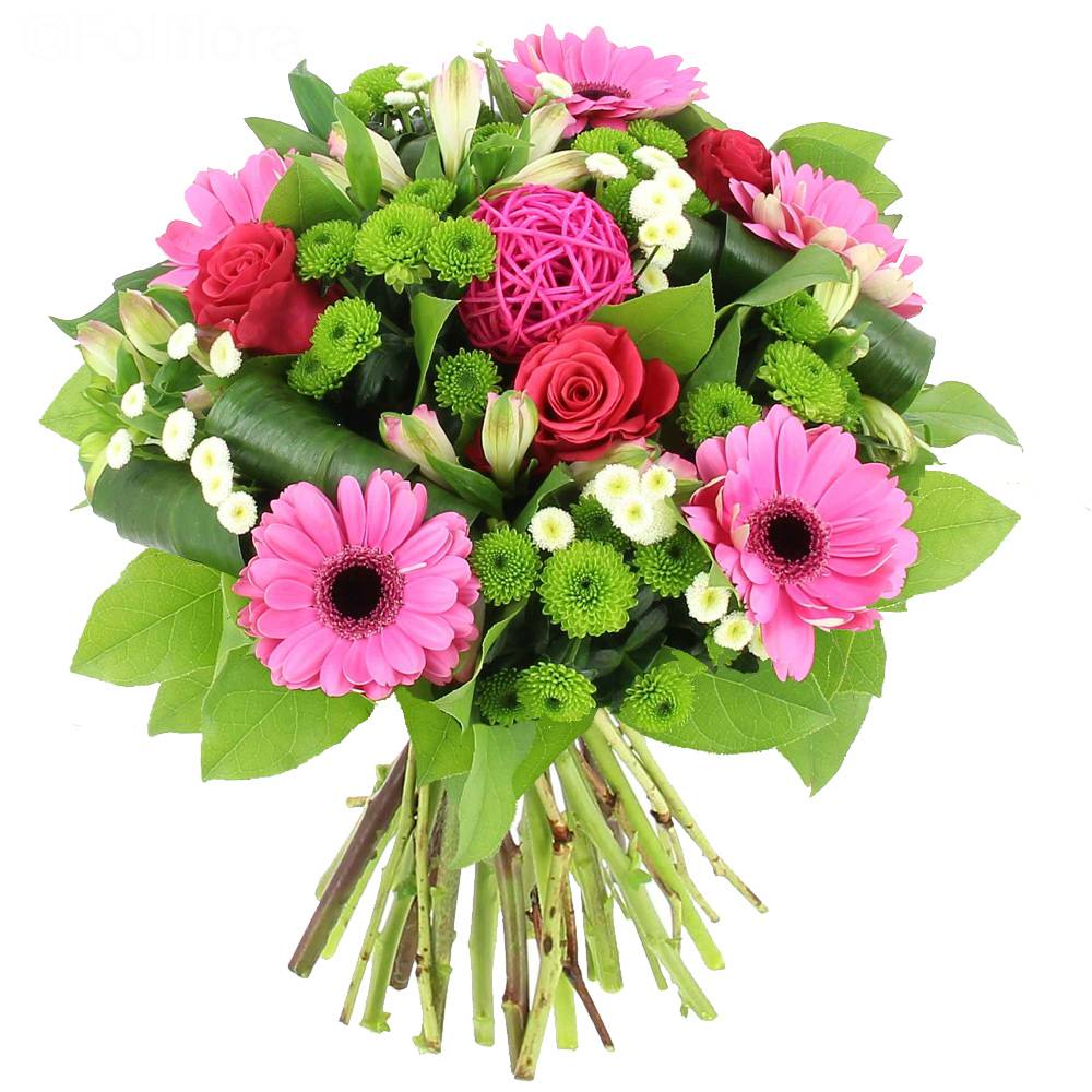 Livraison bouquet de gourmandises - 7 paniers - Bouquet de bonbons -  Foliflora