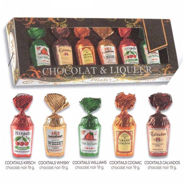 Assortiment de Chocolats à la Liqueur