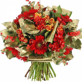 Bouquet de fleurs - Joyeux Noël