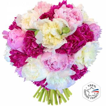 Bouquet de fleurs - Prodigieuses Pivoines