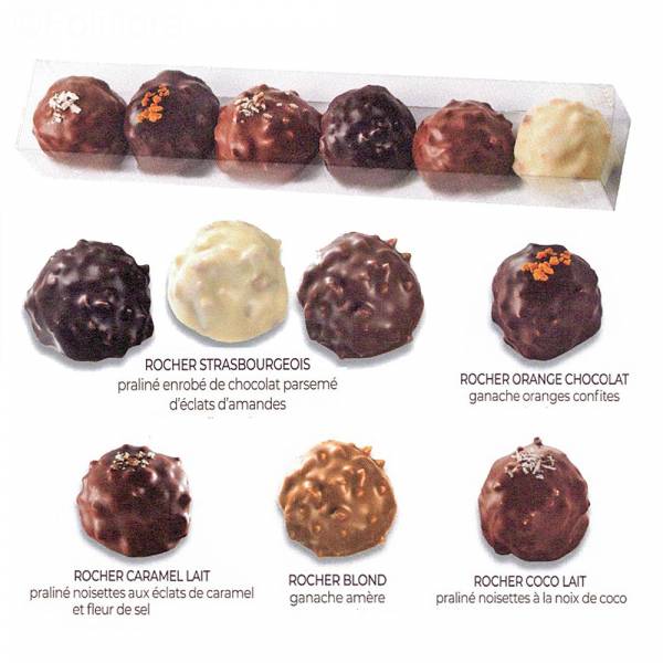 Assortment of Rock Chocolates