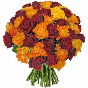 Bouquet de roses - Roses Vulcan