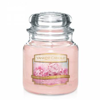 Envoi express : Bougie Yankee Candle - Blush Bouquet - Moyenne Jarre (411g)